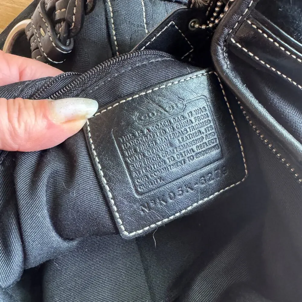 vintage Coach Soho Signature Hobo Bag